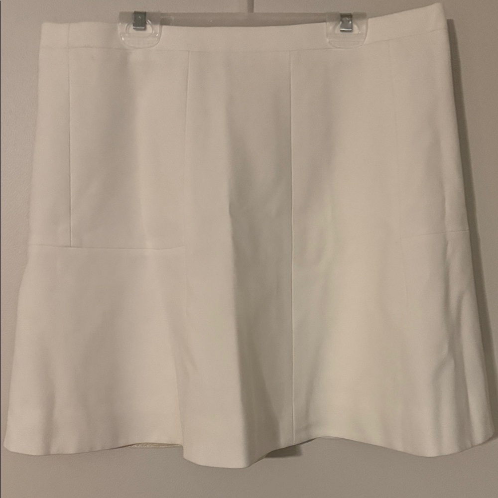J. Crew Cream Skirt
